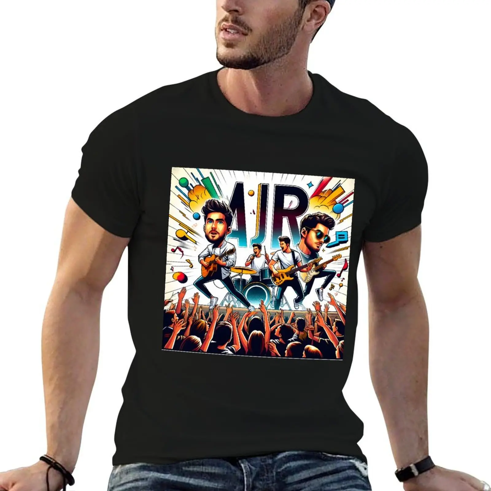 

AJR Concert T-Shirt man graphic t shirt anime tshirt man t shirts for men casual T-Shirt