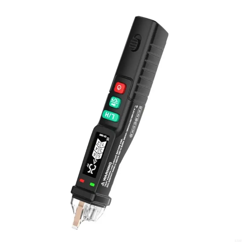 E28F Voltage Tester Non-Contact Voltage Tester 12V-1000V/48V-1000V Electrical Pen with LCD Alarm Detect Wire Breakpoint