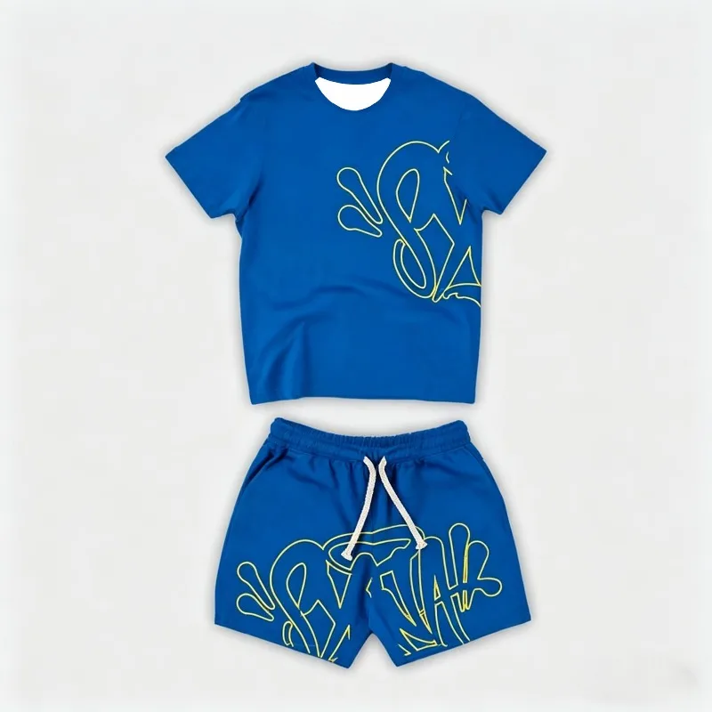 2026 Trendy Y2k Clothes Outdoor Casual Summer T-Shirt Shorts Fashion Women's Men's Kids Clothing Outfit Tees Streetwear Trunks view 3