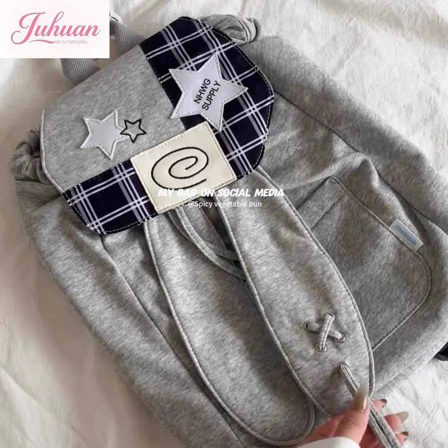 

Рюкзак-трансформер Y2K с кроличьими ушками, вместительный, для путешествий, поездок на работу и учебы, универсальная сумка для женщин