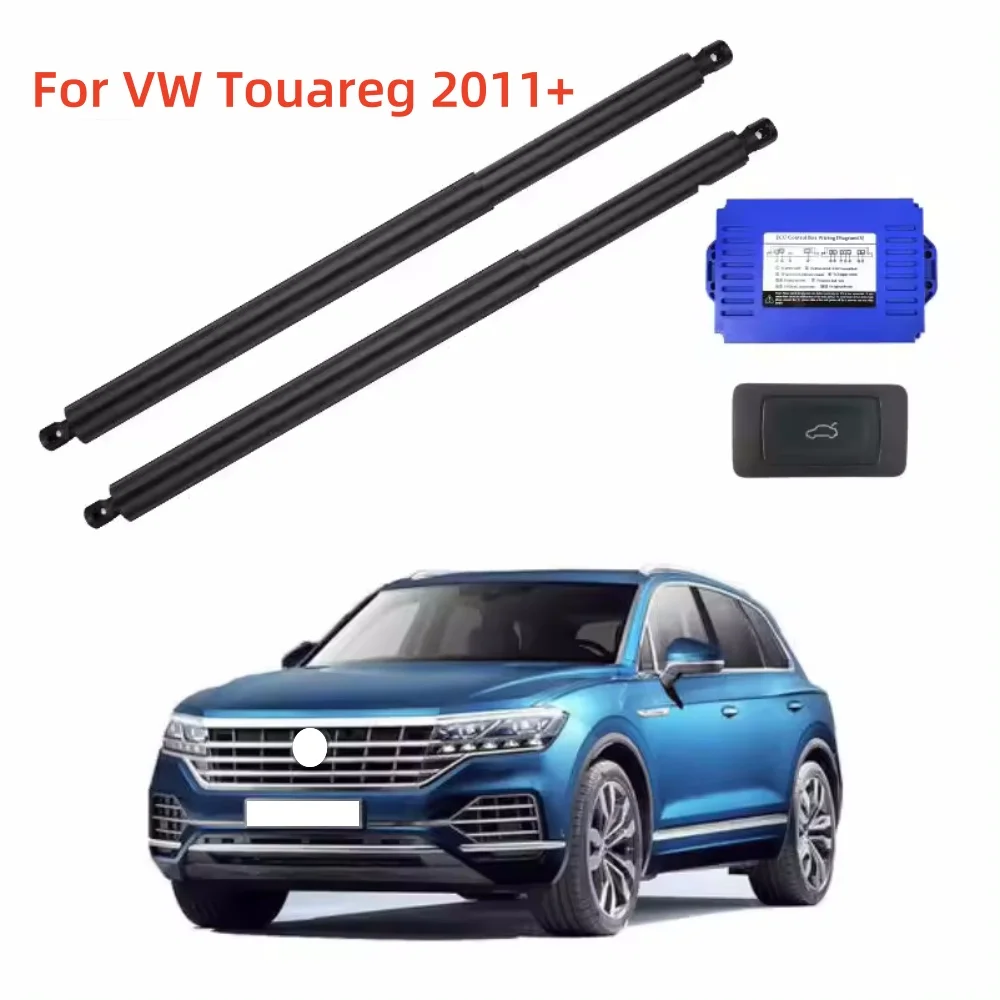 For VW Touareg 2011+Electric Tailgate lift Car Trunk Lifter double lever Automotive supplies electric suction rear trunk upgrade