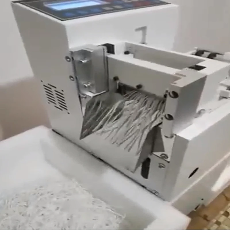 LY-100 Automatic Wire Tube Sleeving Pipe Cutting Machine For Wire Cable Cutting Stripping Peeling Machines Max Cut Width 100MM