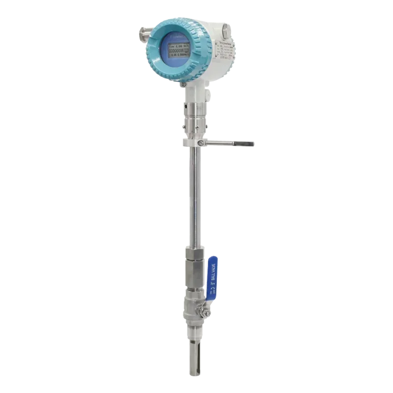 Insertion connect  MODBUS thermal mass flowmeters