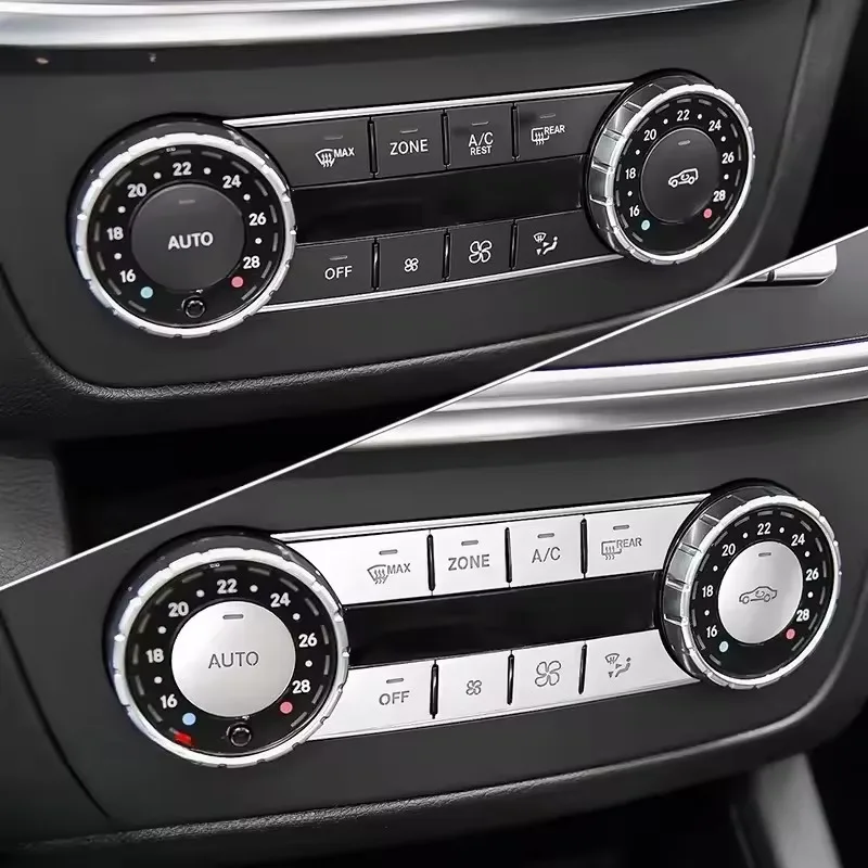 For Mercedes-Benz ML350 Interior GL400 GLE320 GLS450 Air Conditioner Switch Air Volume Button Patch Modification