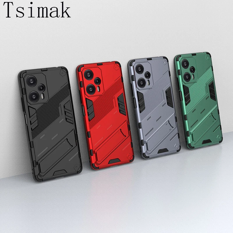 Shockproof Case For POCO F5 X5 X6 M6 Pro C65 C75 Back Coque for Xiaomi Redmi Note 13 Pro Plus A1 A2 A3 13C 14C 4G Phone Cover