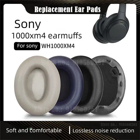 Coussinets d'oreille en mousse à mémoire de forme souple, pour Sony WH-1000XM4 WH1000XM4 WH 1000 XM4, oreillettes de remplacement, livraison directe