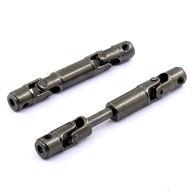 2PCS Upgrade Metal Driving Shaft for 1/16 B14 B14K B16 B16K MN90 MN90K MN91 RC Car Parts Crawlers Truck,Titanium