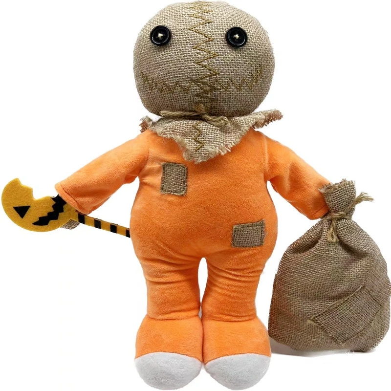 2026 New Trick R Treat Sam Plush Doll of Halloween The Great Autumn Spirit Figure Plush Toys Kid Birthday Gift Room Decor - view 2