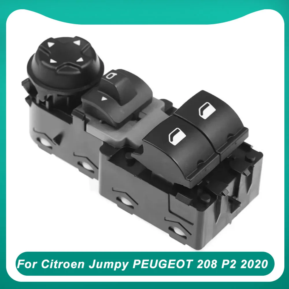 96783350ZD Electric Power Window Master Control Switch For Citroen Jumpy PEUGEOT 208 P2 2020 Glass Lifter 96784561ZD