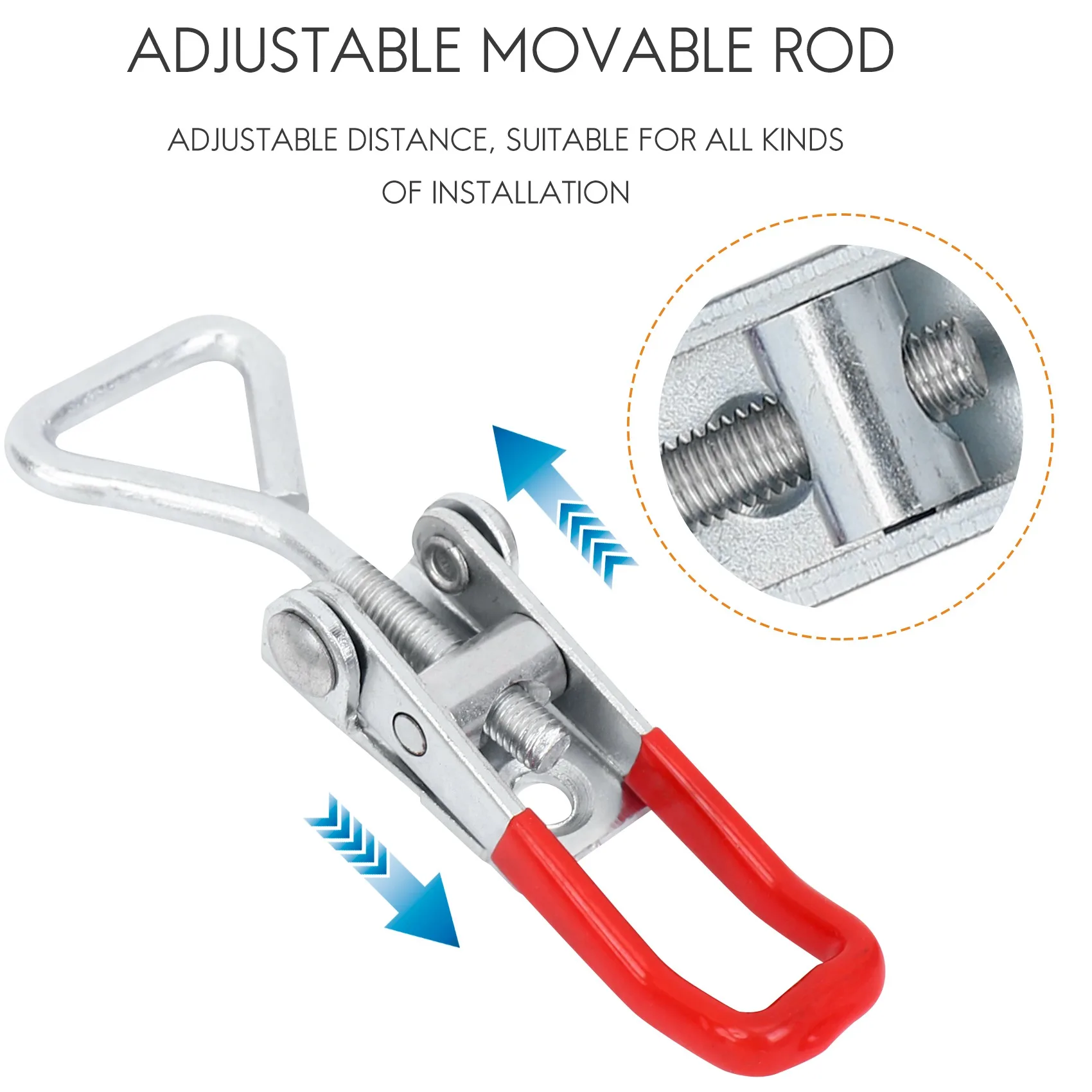 -A96P Toggle Latch Clamp 4001 100Kg 220Lbs Holding Capacity 10 PCS