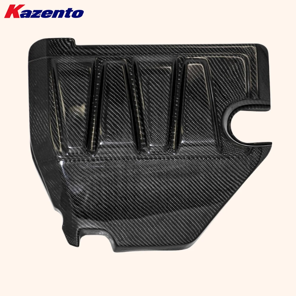 For Mitsubishi Lancer Evolution X EVO 10 CZ4A Sedan 2007-2016 OE Carbon Engine Cover view 3