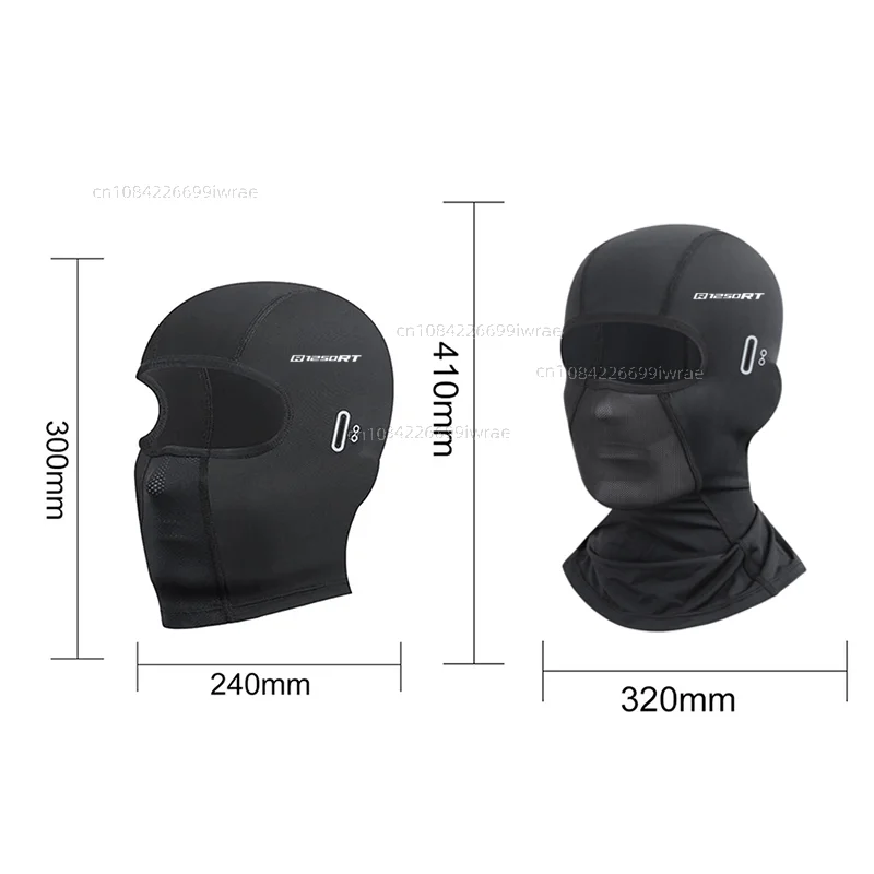 Cooling Motorcycle Balaclava Mask UPF50+ UV Protection Breathable Face Cover Summer For BMW R1250RT R1250 RT R 1250RT 2004-2013