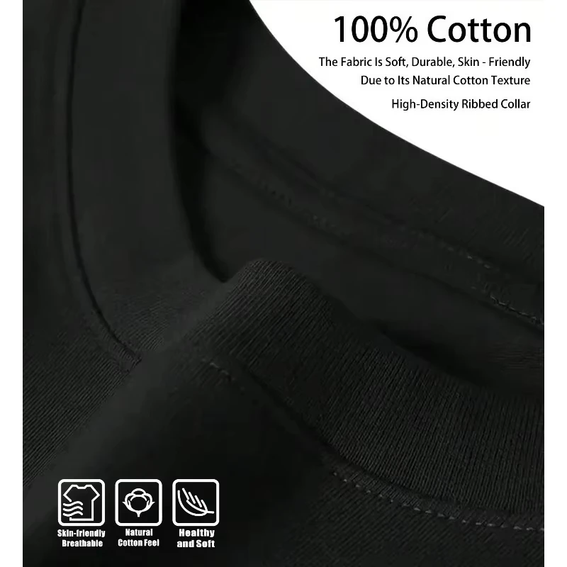 تي شيرت Fun Wolf مطبوع بأكمام قصيرة Y2K كاجوال من القطن مناسب للرجال والنساء في الشارع