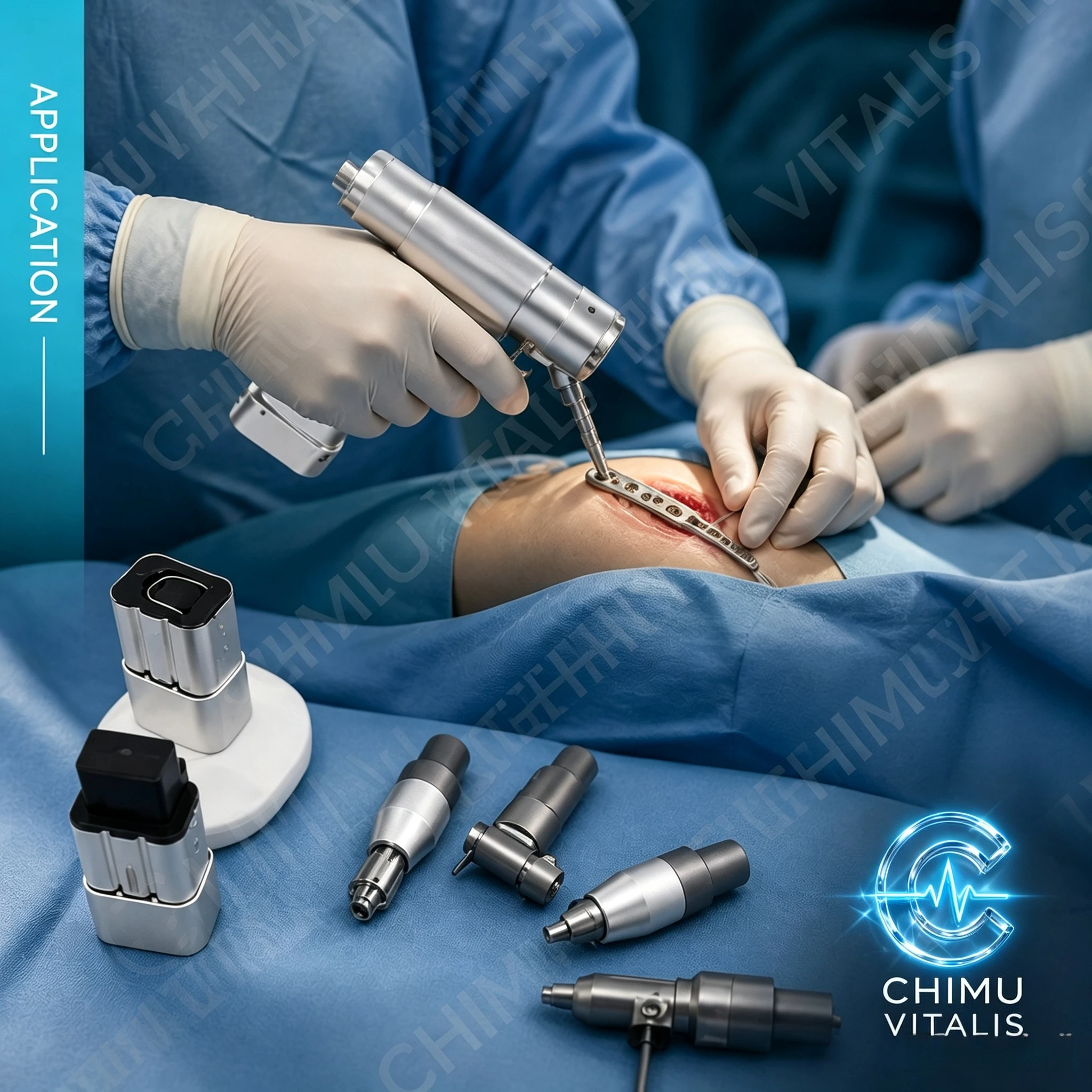 【CHIMU VITALIS】 NM-300 Drill Professional Clinical Grade CE Certified 135°C Autoclavable Hand & Foot Surgery