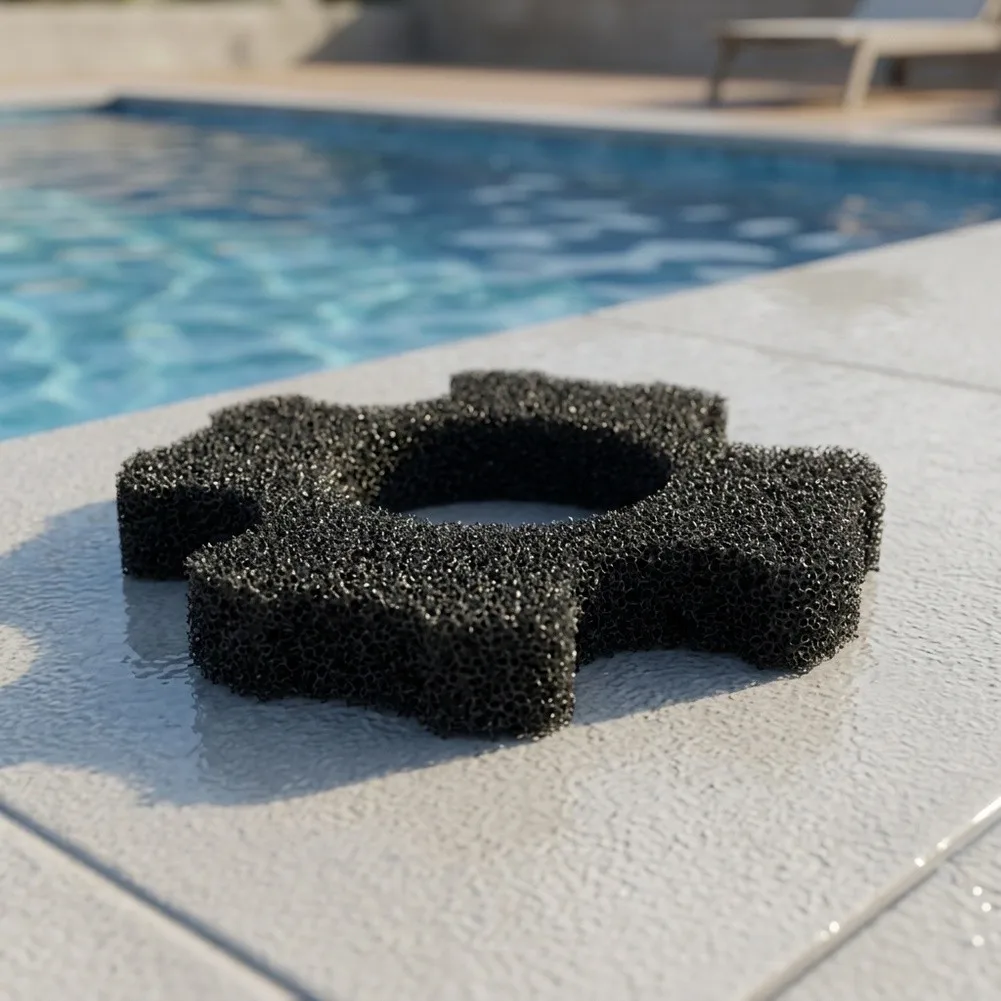 Replacement Sponge Filter for WINNY HJ1102P Robotic Pool Cleaner 10cm Diameter 30x30x1cm Fit All Pool Surfaces