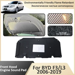 Front Hood Engine For BYD F3 L3 2006 2007 2008 2009 2010 2011 2012 2013 2014 2015 2016 2017 2018 2019 Soundproof Mat Accessories
