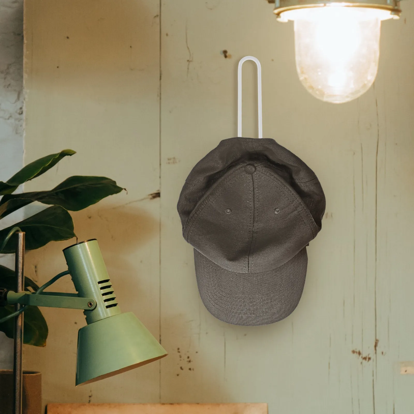 

Настенный L-образный держатель для бейсболок (2 шт.), органайзер для хранения бейсболок, настенная вешалка для головных уборов без сверления