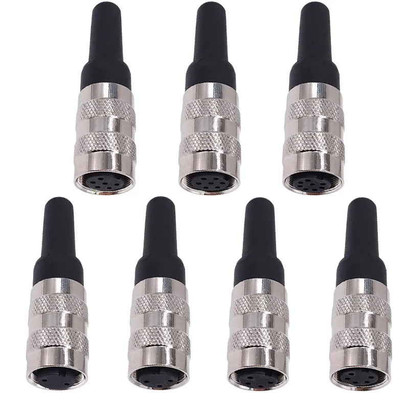 Sensorconnector M16 waterdicht IP65 mannelijke en vrouwelijke stekker 2 3 4 5 6 7 8 12 14 16 19 24Pin