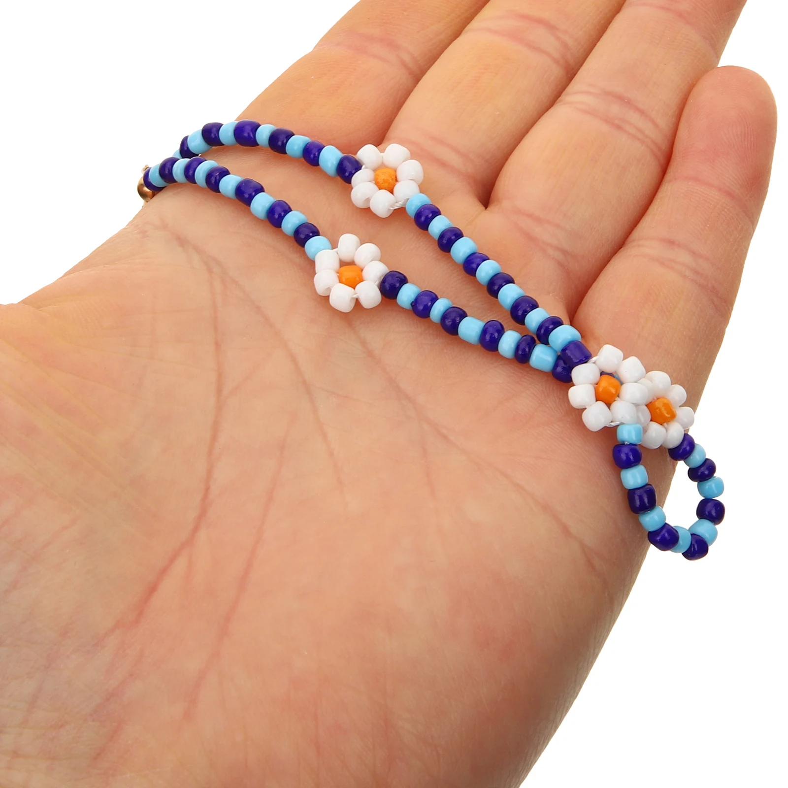 

12 Pcs Colorful Bead Anklet Jewelry Beach Party Ankle Bracelets Women Bohemian Style Layered Foot Chain Accessories
