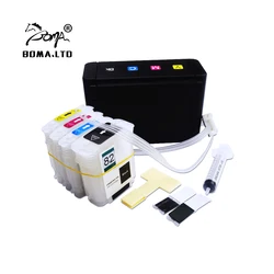 BOMA.LTD 82 11 Ciss Continuous Ink Supply System For HP82 11 Ciss Permanent Auto Reset ARC Chip For HP DesignJet 111 111R