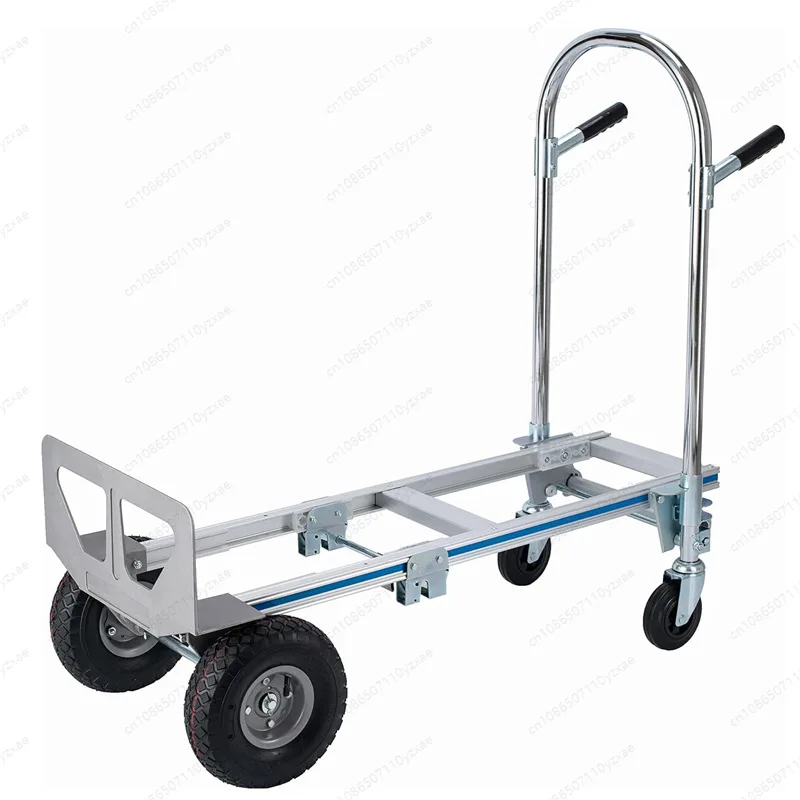 

Сверхмощный алюминиевый складной ручной тележки «Load King», тележка с плоской кроватью сверхвысокой емкости для склада и перевозки