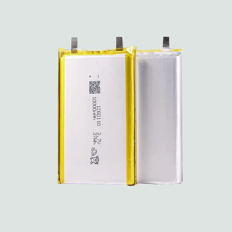 High Qulity 3.7V 10000mAH 1260110 Polymer lithium ion Li-ion Rechargeable battery for TOY POWER BANK GPS Table E-book Batteries