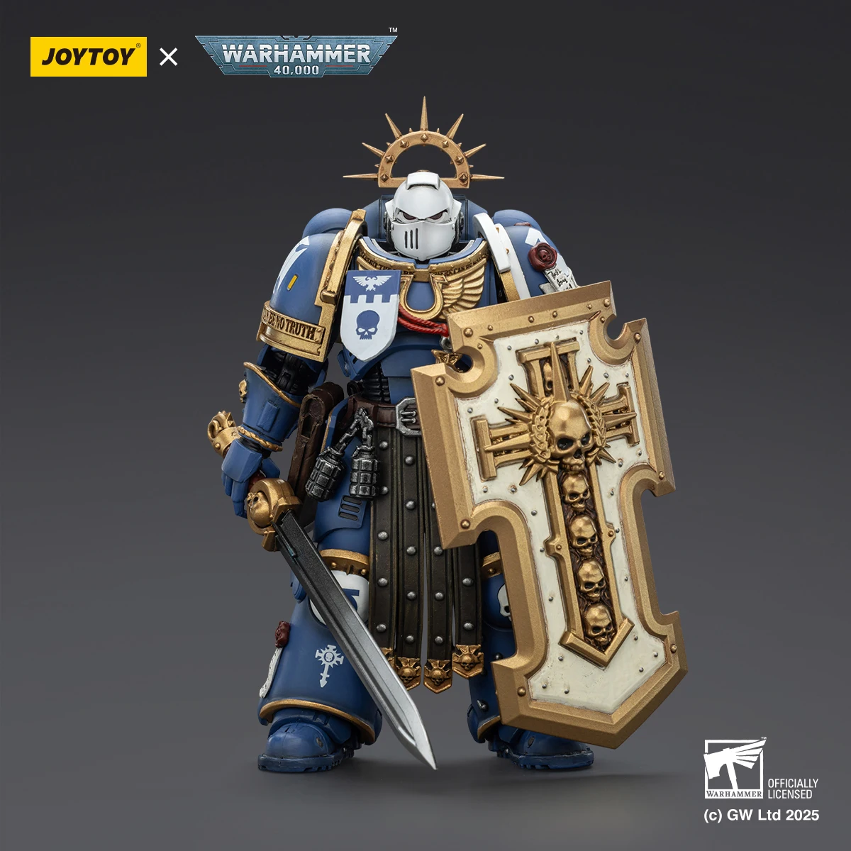 

JOYTOY 1/18 Warhammer 40K Sturdy Plastic Action Figure Super Movable Joints Exquisite Details Tabletop Decor Present for RPG
