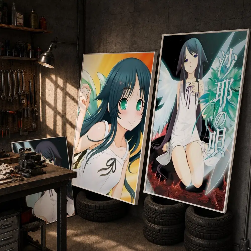 Game Saya no Uta Poster HD Wall Art Home Decor Waterproof Print Bedroom Garage Party Gift