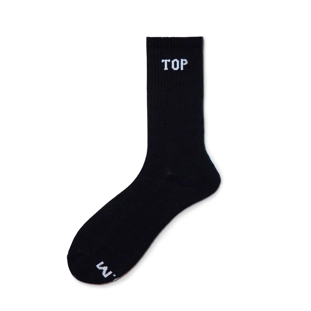 Letter Sports Hosiery Wool Wicking Hot Cotton Midtube Socks Trend Casual Fashion Socks