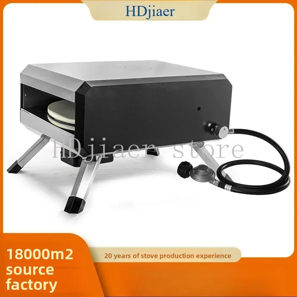 Portable Gas Pizza Oven - Mobile Pizza Maker, Suitable for Home Use & Outdoor Cooking