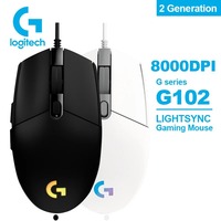 Logitech G304 G305 G102 Computer Gaming 2.4G Wireless Mouse Ergonomic Mouse HERO Engine 12000DPI for LOL PUBG Fortnite Overwatch