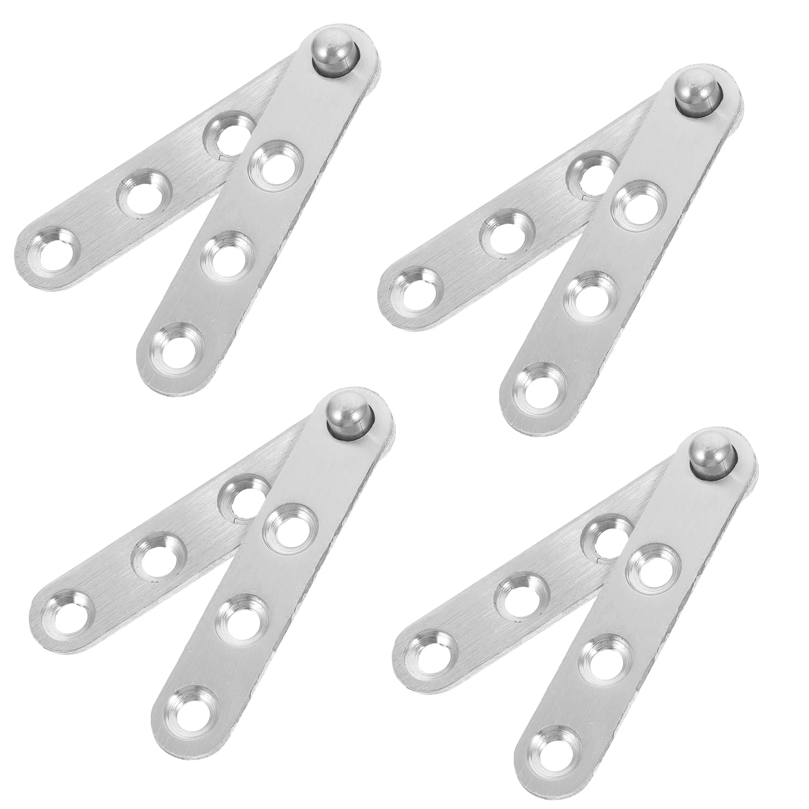 

10 Pcs Rotate Hidden Hinge Cabinet Soft Close Hinges 360 Degree Heavy Duty Rotation Pivot Fold