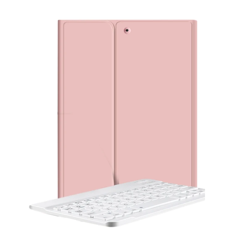 Multi-Color Bluetooth Keyboard Case For Ipad 2019 7Th/8Th 2020 10.2 Inches With Pencil Slot Case