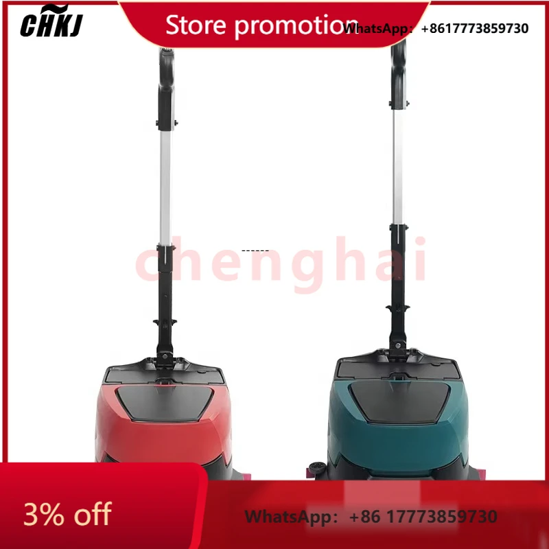 

CKHJ-2025NEWCommercial Handheld Floor Scrubber Dryer Automatic Wet Dry Vacuum Cleaner Machine with Lithium Battery Operation