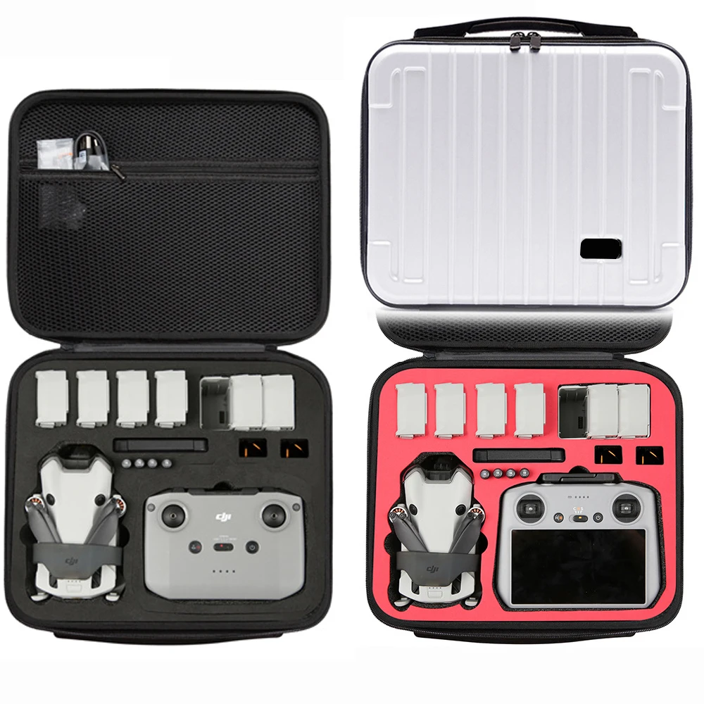 Carrying Bag For DJI Mini 4 Pro Storage Case Handle Cover RC-2/N2 Remote Controller All-In-One Hard Box Drone Camera Accessories