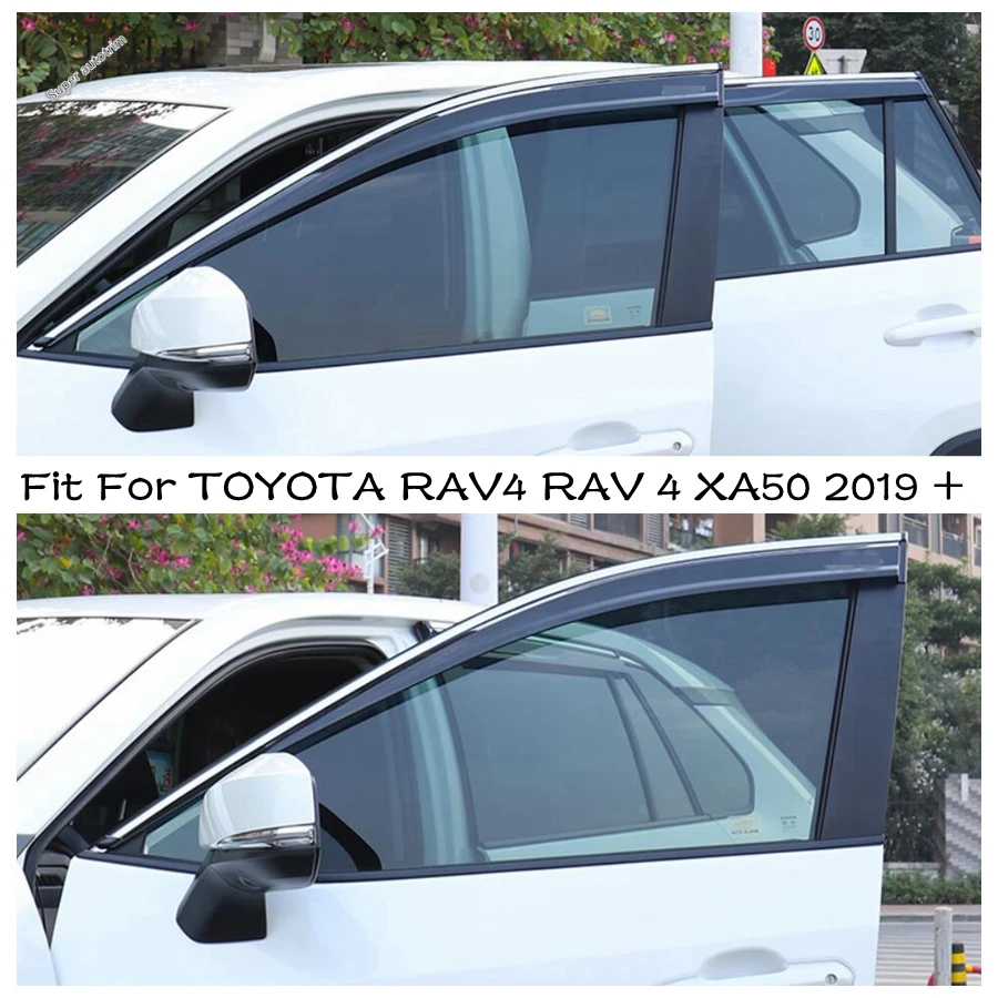 

Lapetus Modification Accessories Fit For TOYOTA RAV4 RAV 4 XA50 2019 - 2023 Window Visor Vent Shade Rain / Wind Guard Deflectors