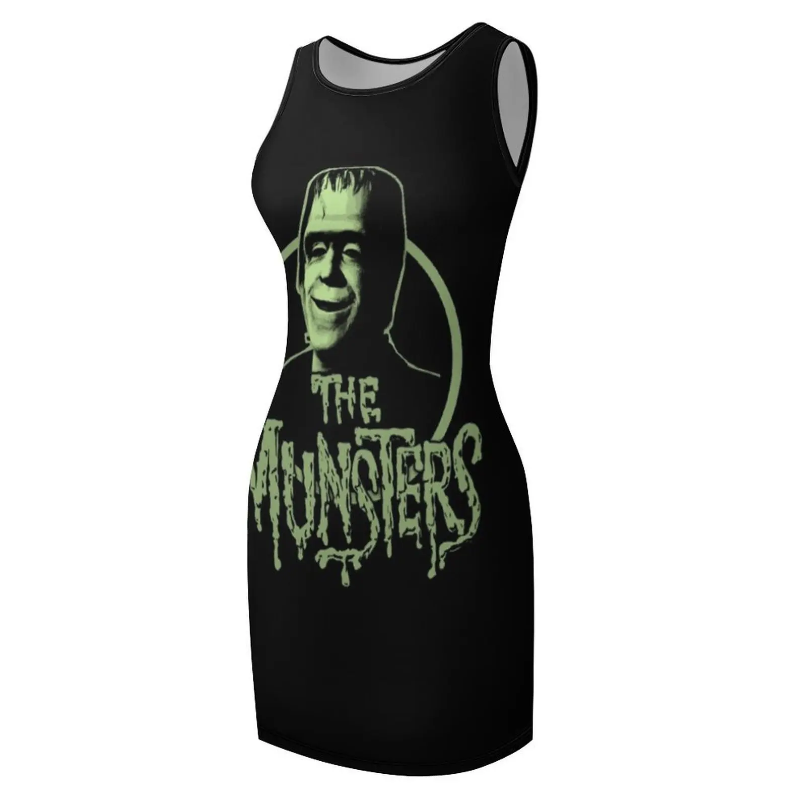 The Munsters - maglietta Abito prendisole senza maniche per donna abito da sera abito estivo da donna 2025