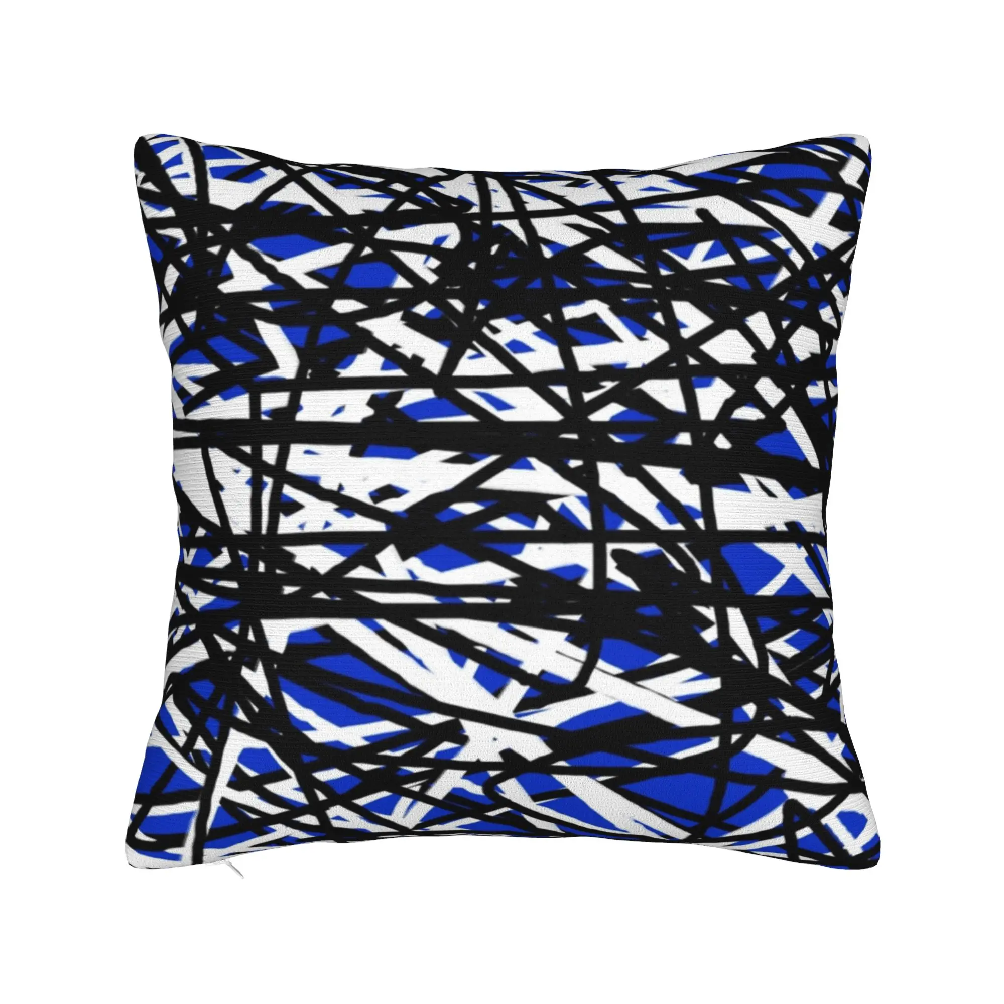 Pillow Case Van Halen Blue Scars Graphic  Pillow Cover For Sofa Home Decor Vintage Pillowcases