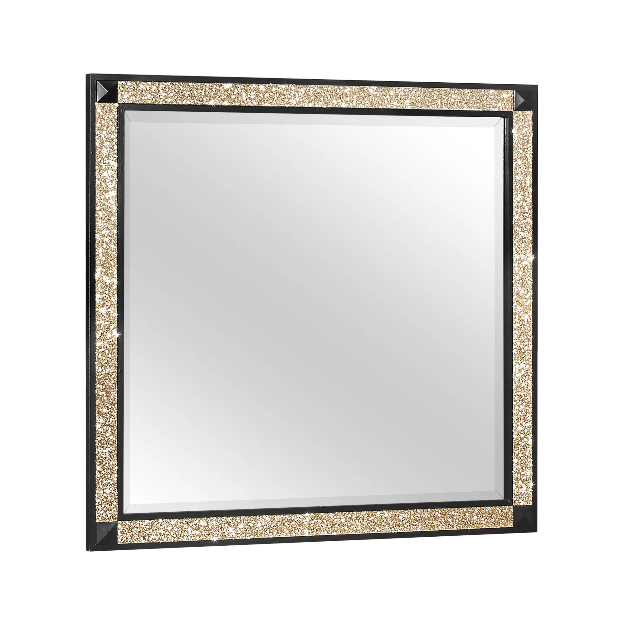 LIVELY BLACK/GOLD MIRROR