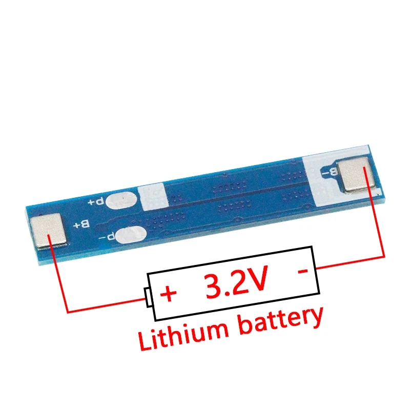 1S 15A 3.7V Li-ion 6MOS BMS PCM Battery Protection Board PCM for 18650 Lithium Lion Battery