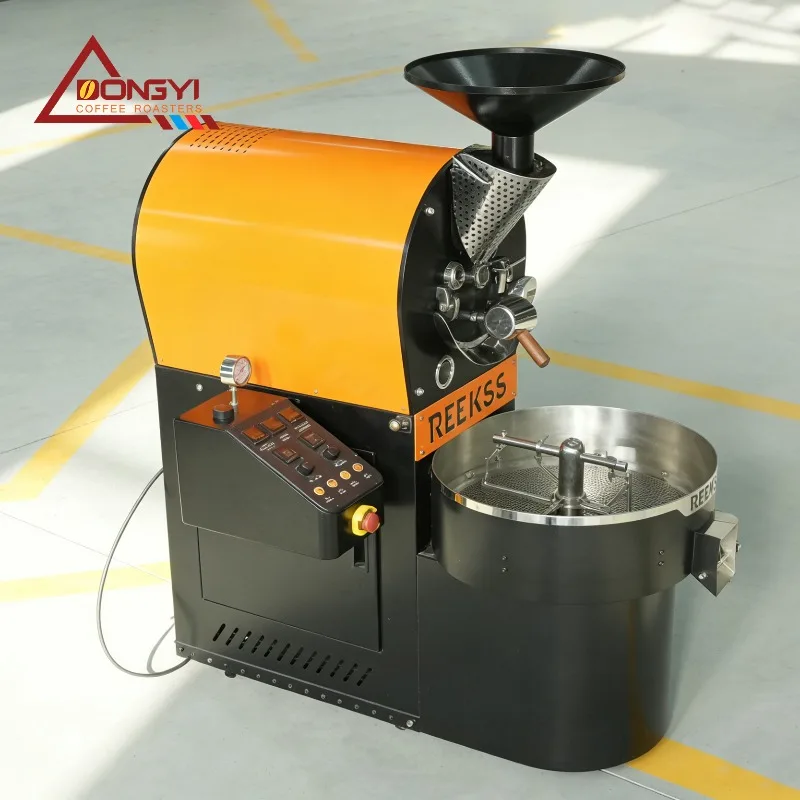 Airo Automatic Coffee Roaster Machine 3kg Fully Automatic Coffee Roasting From to 3kg 5kg Turkish Industrial Coffee Roaster
