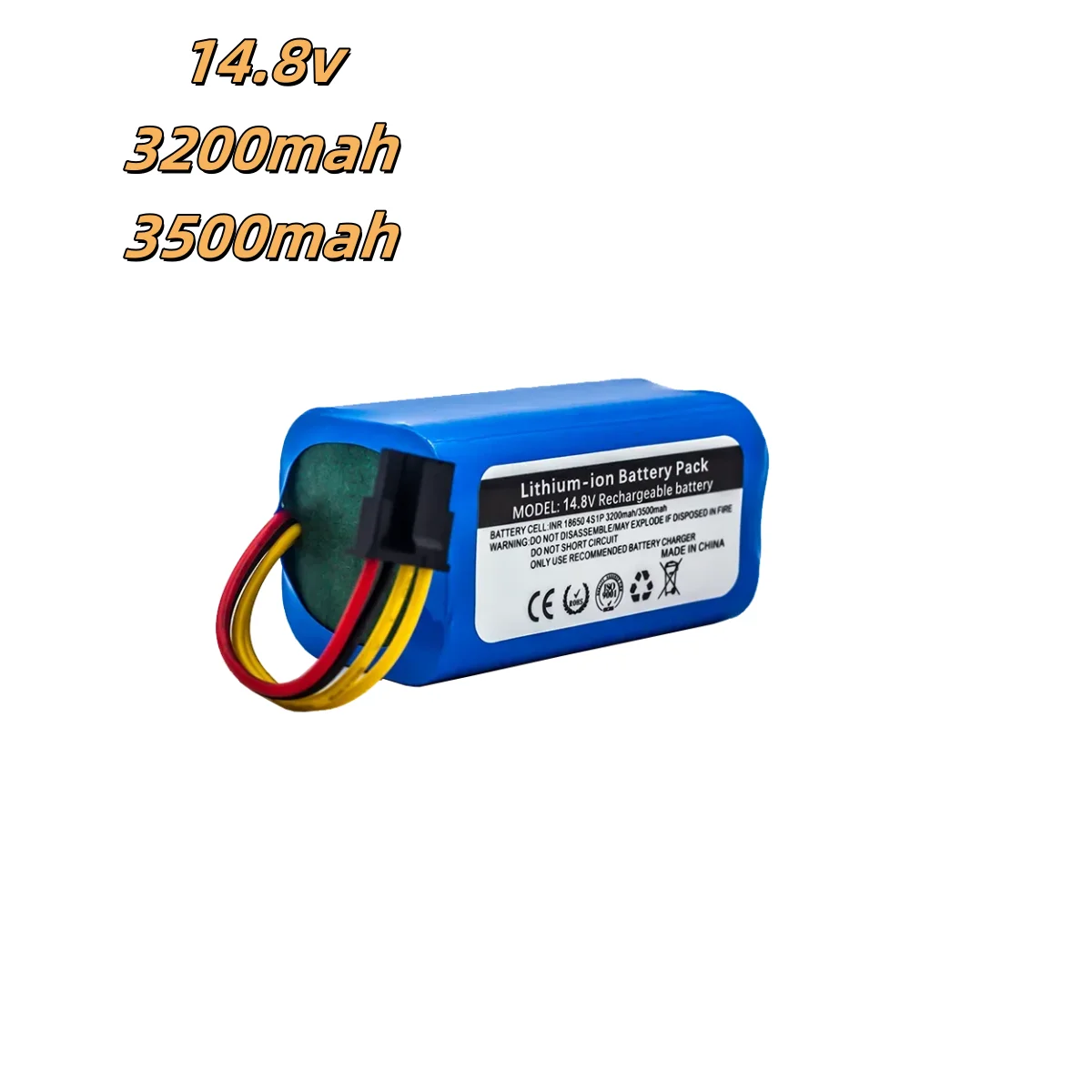 

Battery 14.8V 2600mAh Summer P1S P2S For Proscenic Cocoa Smart 780T,790T,,Jazz,Kaka Robot Vacuum Cleaner Li-Ion Rechargeable