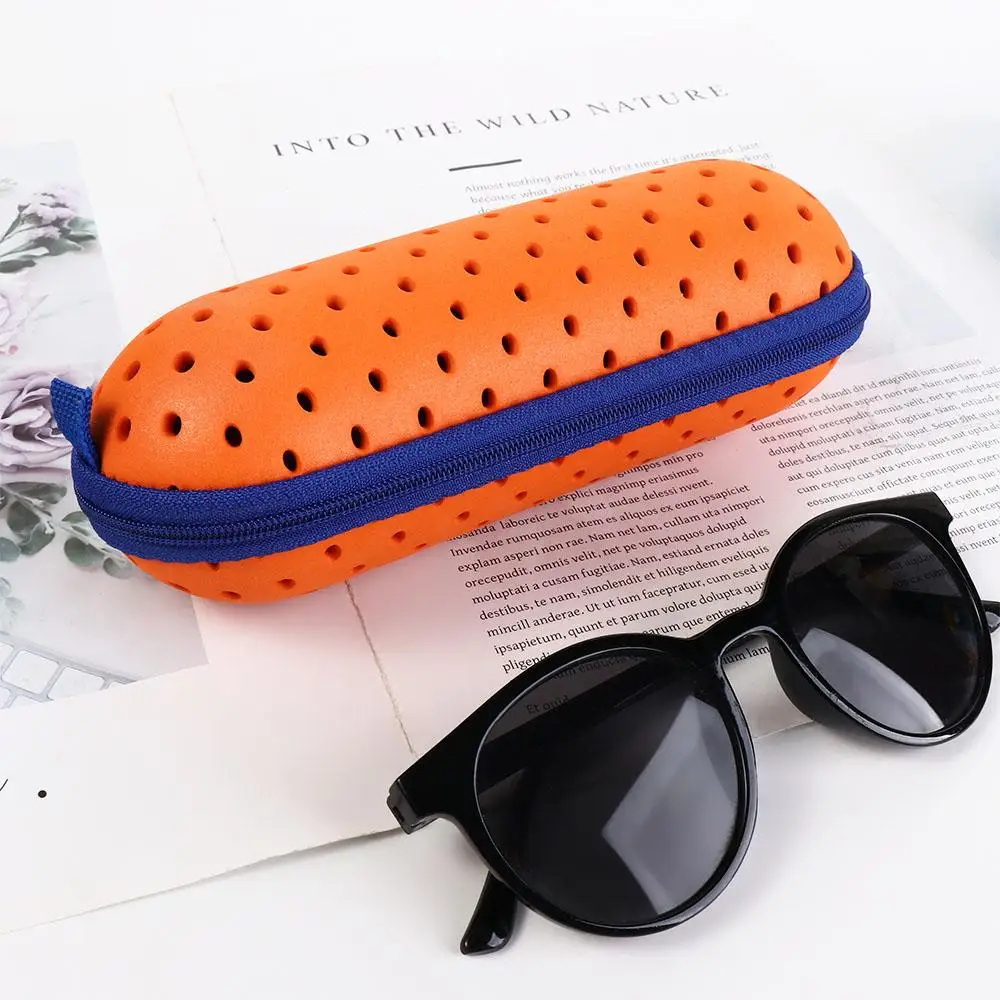 Hollow Swim Goggle Case EVA Lightweight Swimming Goggles Storage Box Hooks not included with Carabiner Glasses Protective Case