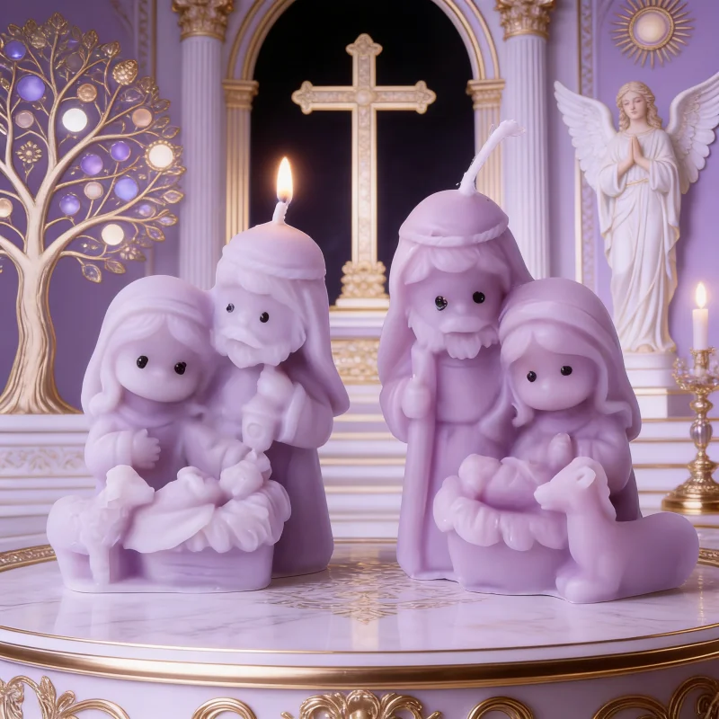 3D Mini Nativity Scene Silicon - огляд і ціна Soap Making Additives
