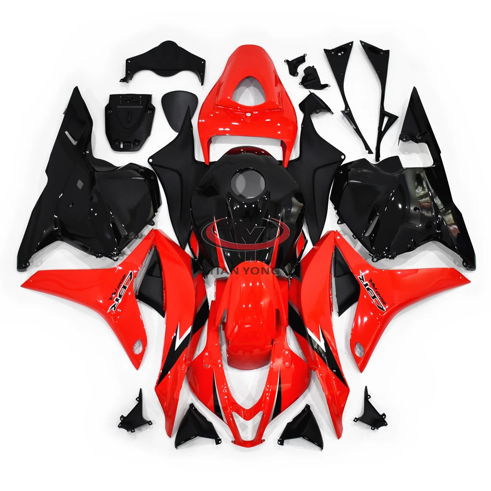 

Motorcycle For CBR600RR 2009 2010 2011 2012 Bodywork Cowling ABS Fit CBR600 RR F5 Full Fairing Kit Red Black Prints
