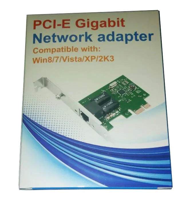 Offre spéciale 10/100 Mbps PCi Express vers Port Rj45 carte d'interface réseau à puce Realtek 8211E