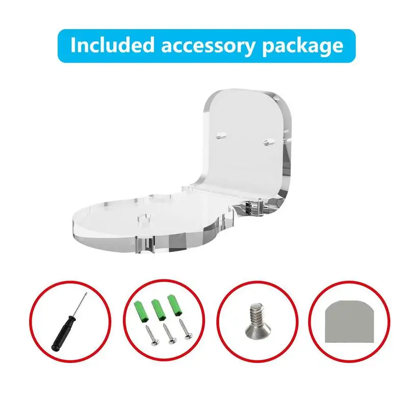 Multifunctional Camera Shelf Stainless Steel/Acrylic Portable Camera Wall Mount Holder Stand Accessory For Blinks Mini Pan-Tilt