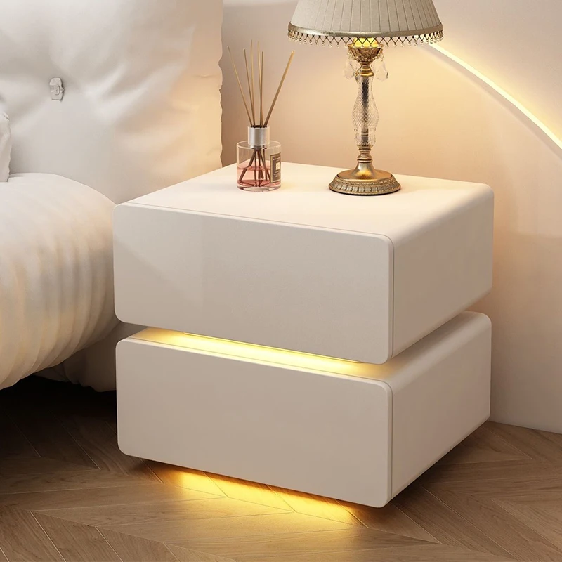 

Designer Night Table Bedroom Storage Bed Small Bedside Nightstands Living Room Side Tables Szafki Nocne Cabinet Bookcase End