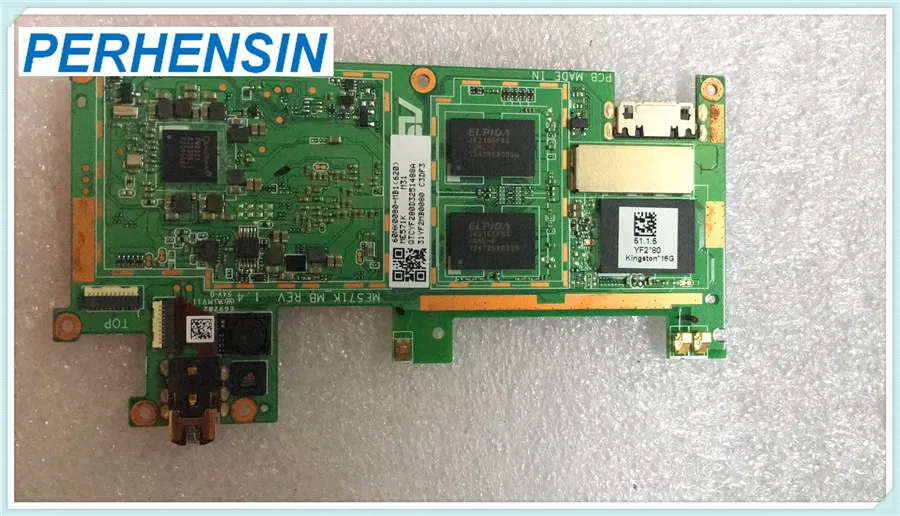 60NK0080-MB1 FOR ASUS Google FOR Nexus 7 ME571K MOTHERBOARD 16G ver: 1.4 100% WORK PERFECTLY Tested Fast Shipping