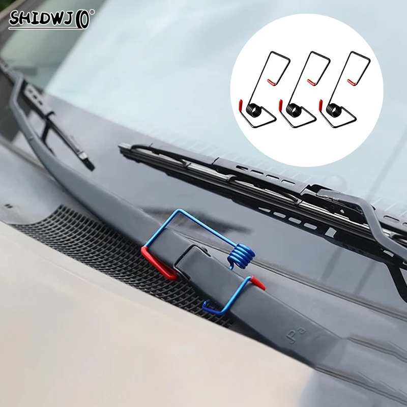 Car Wiper Booster Spring Universal Intelligent Wiper Arms Alloy Rubber Windscreen Wipers Spring Auto Replaceable Parts Tools